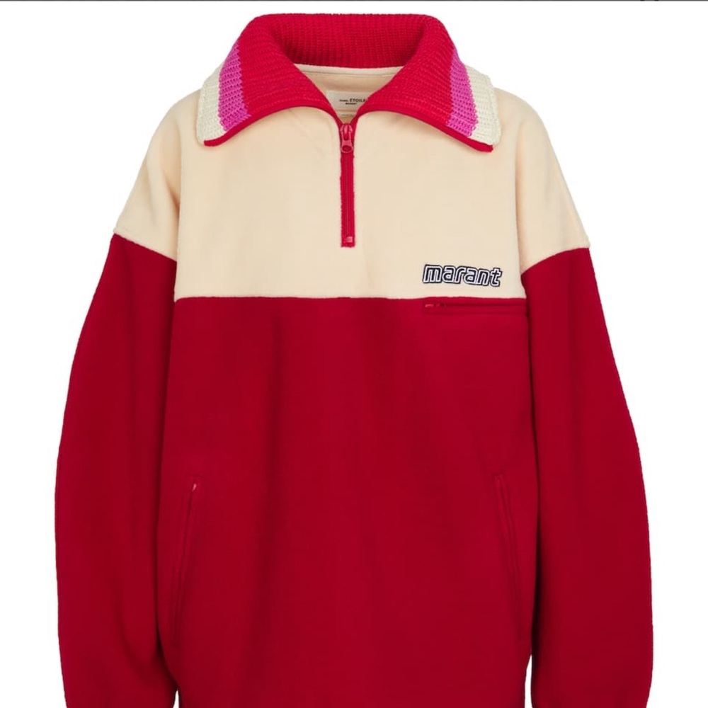 Isabel Marant Étoile Mamet Fleece Sweatshirt